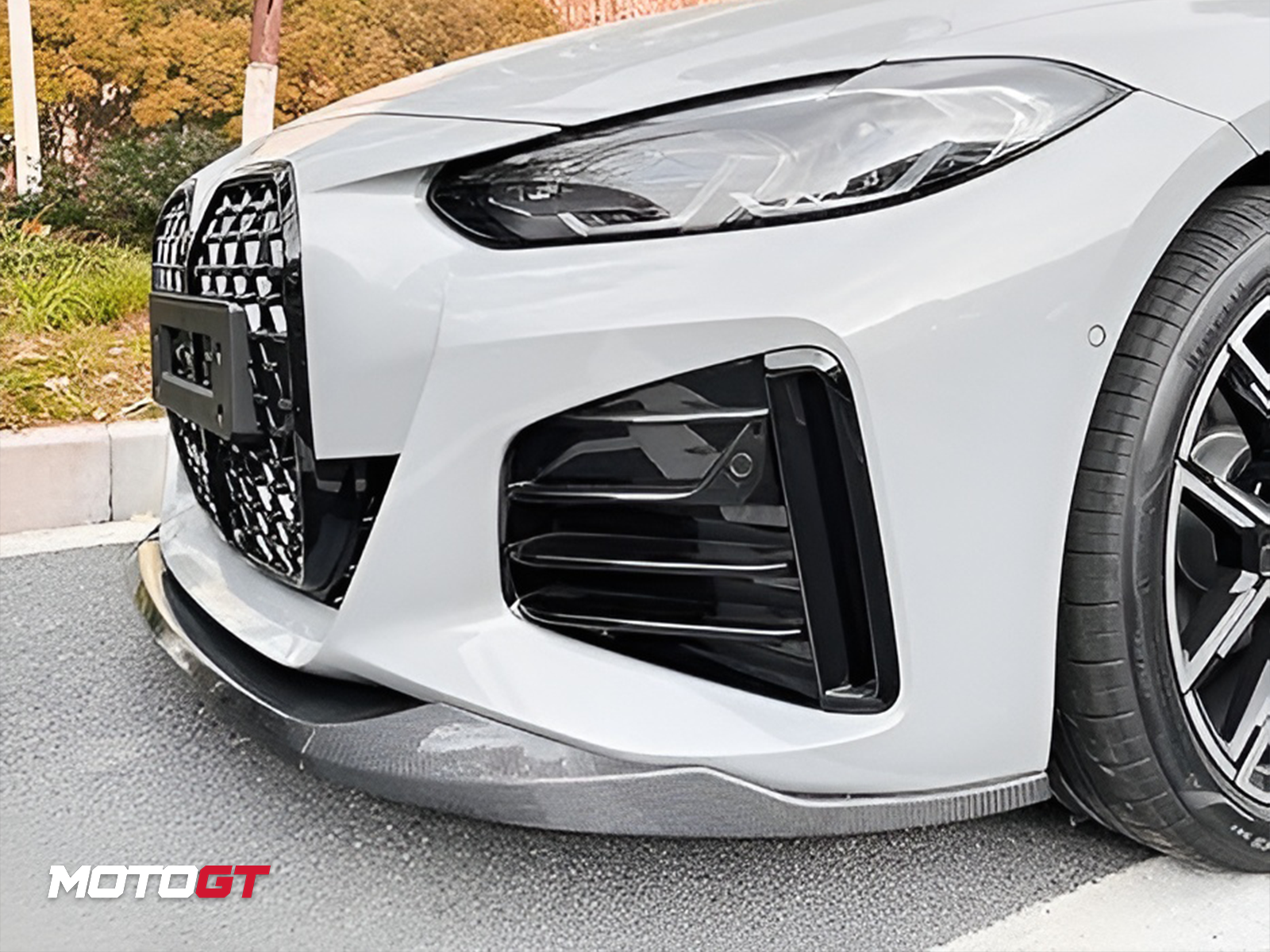 4 SERIES FRONT BUMPER SPLITTER